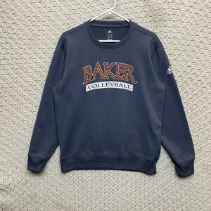 Adidas Hoodie Womens Sz M Grey Baker‎ Volleyball  Pullover Sweater
